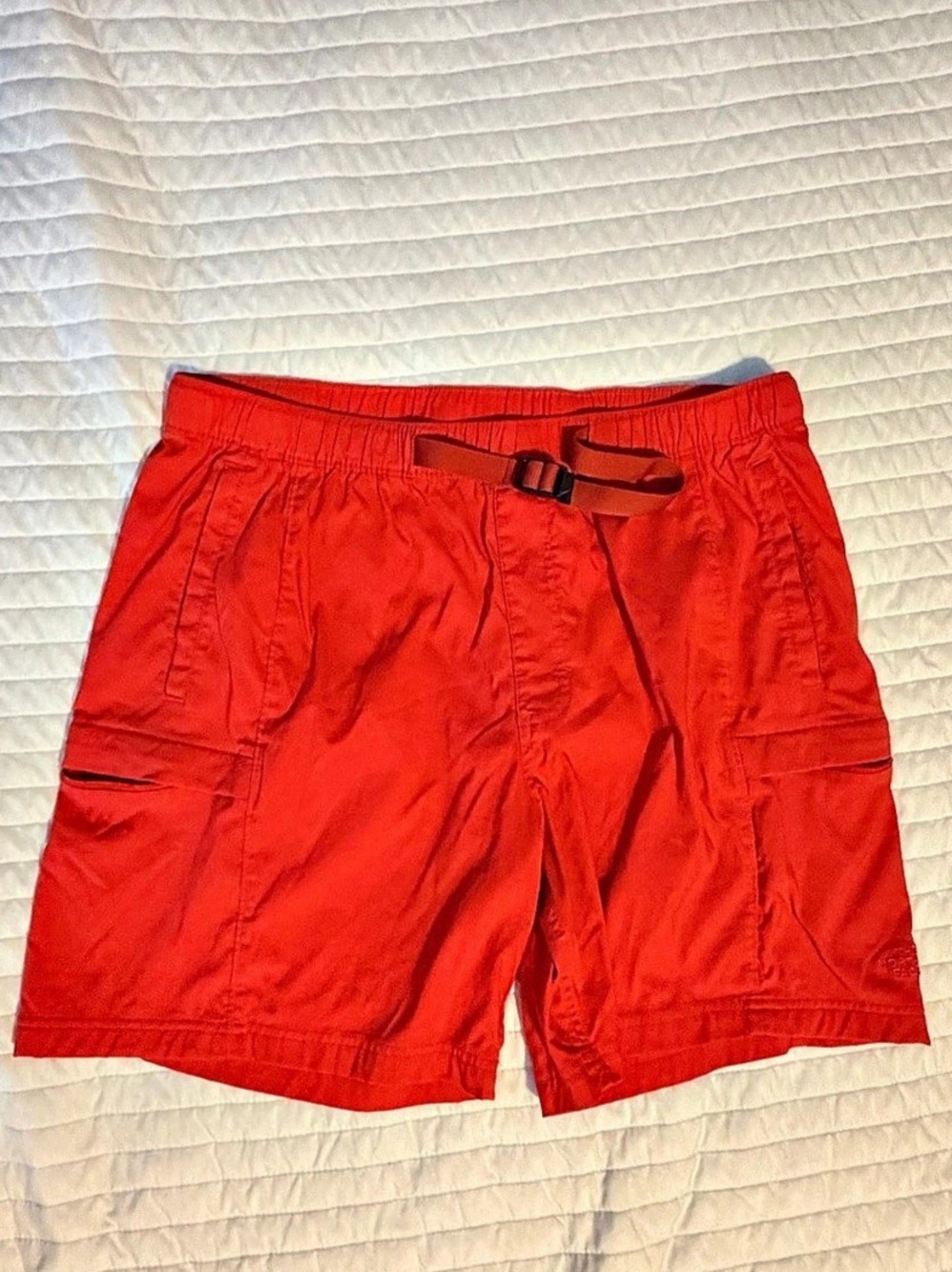The North Face Men's Hybrid Shorts XL Red Nylon G44